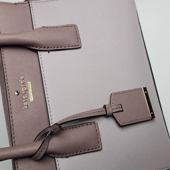 Kate Spade Small Handbag in Two-Tone Lavender/Purple Colorway - Like New - Picture 12 of 12
